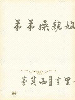 弟弟操亲姐封面