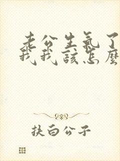 老公生气了不理我我该怎么办封面