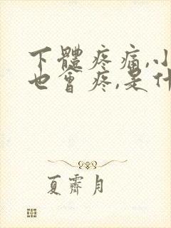 下体疼痛,小便也会疼,是什么原因