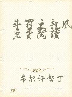 斗罗之龙凰传说免费阅读