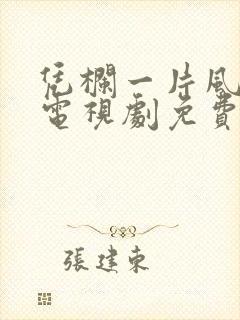 凭栏一片风云起电视剧免费观看