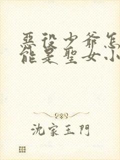 恶役少爷怎么可能是圣女小说免费阅读