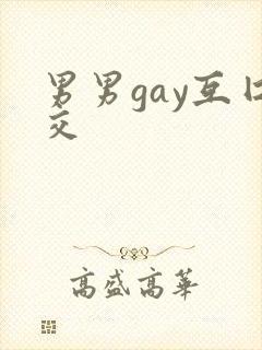 男男gay互囗交