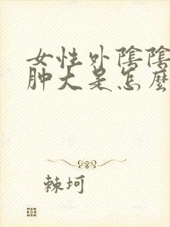 女性外阴阴道口肿大是怎么回事封面