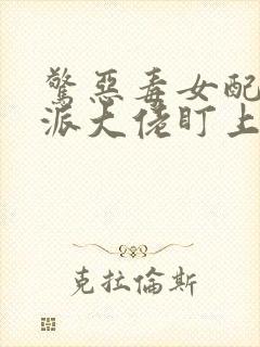 惊恶毒女配被反派大佬盯上小说