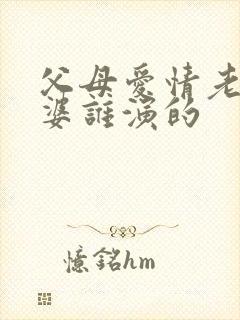 父母爱情老丁老婆谁演的