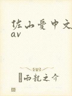 佐山爱中文人妻av