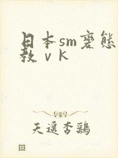 日本sm变态调教ⅴk