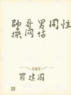 帅哥男同性恋互操网站