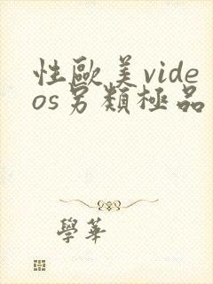 性欧美videos另类极品小说