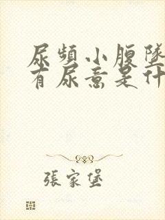 尿频小腹坠胀总有尿意是什么病?