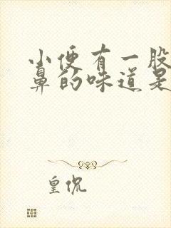 小便有一股很刺鼻的味道是为什么