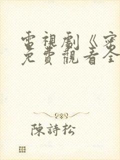 电视剧《密战》免费观看全集封面