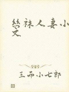 丝袜人妻小说辣文