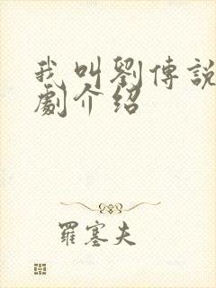 我叫刘传说连续剧介绍