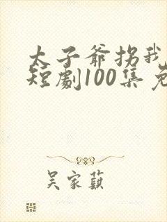 太子爷拐我回家短剧100集免费观看