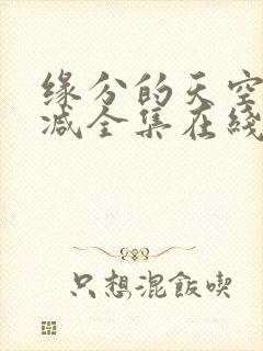 缘分的天空未删减全集在线观看