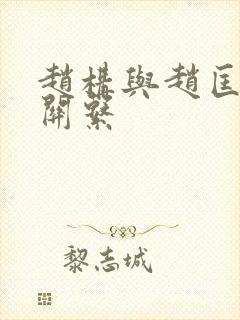 赵构与赵匡胤的关系