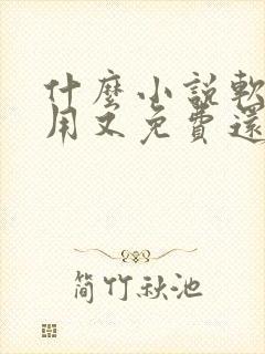 什么小说软件好用又免费还可以听书封面