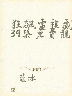 狂飙电视剧全集39集免费观看