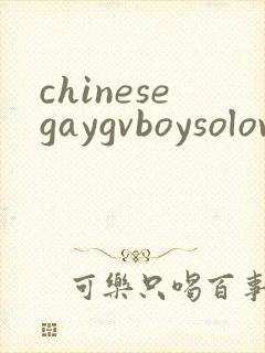 chinesegaygvboysolovideo