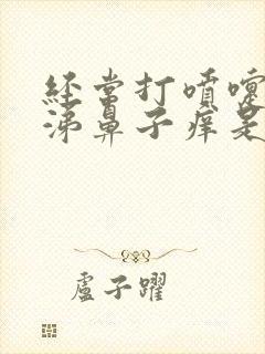 经常打喷嚏流鼻涕鼻子痒是什么原因