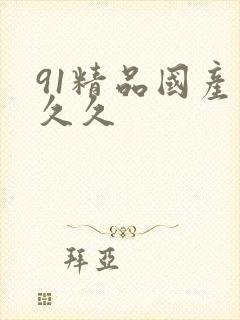 91精品国产久久久封面