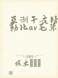 亚洲午夜精品加勒比av毛茸茸