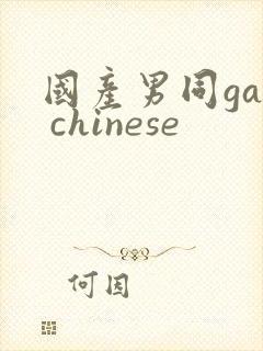 国产男同gay chinese