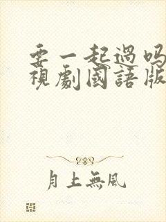 要一起过吗 电视剧国语版免费观看