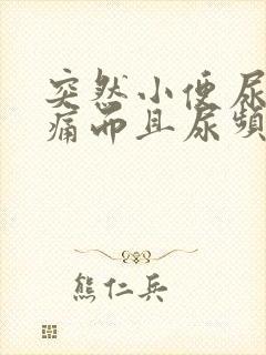 突然小便尿道疼痛而且尿频吃什么药