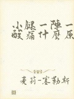 小腿一阵一阵的酸痛什么原因