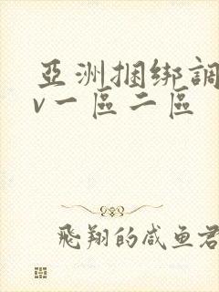 亚洲捆绑调教av一区二区