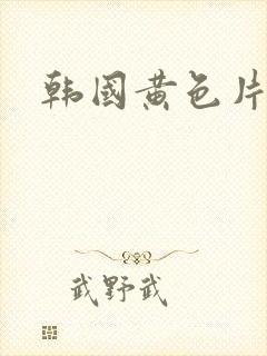 韩国黄色片伦理