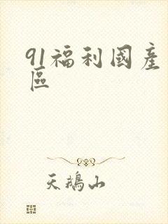 91福利国产一区封面