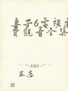 妻子6电视剧免费观看全集电视剧