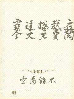 霸道总裁夜夜宠全文免费阅读