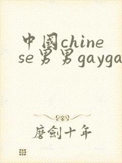 中国chinese男男gaygay网站中国帅哥
