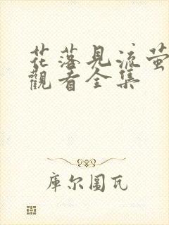 花落见流萤免费观看全集