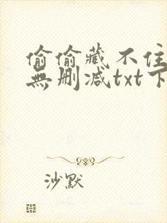 偷偷藏不住全文无删减txt下载