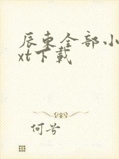 辰东全部小说txt下载封面