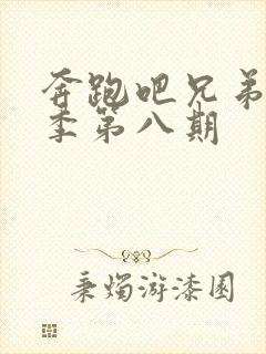 奔跑吧兄弟第十季第八期