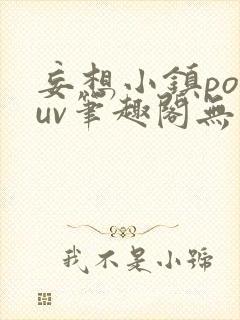 妄想小镇popuv笔趣阁无广告