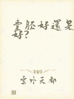 囊胚好还是冻胚好?