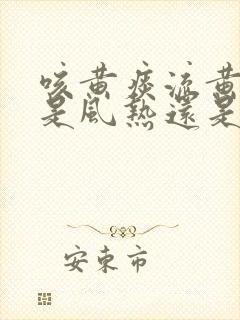 咳黄痰流黄鼻涕是风热还是风寒