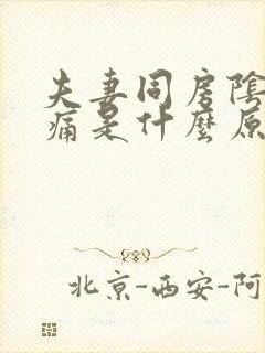 夫妻同房阴道疼痛是什么原因封面