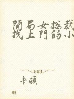 开局女总裁带娃找上门的小说