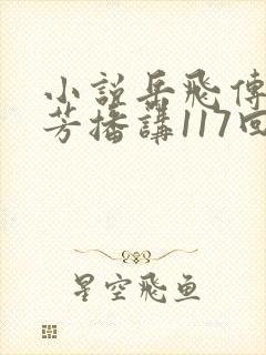 小说岳飞传刘兰芳播讲117回