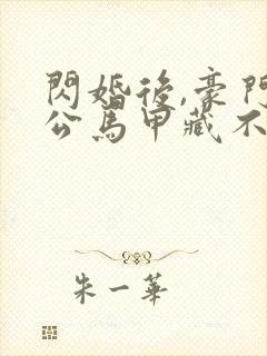 闪婚后,豪门老公马甲藏不住 艾雯雯