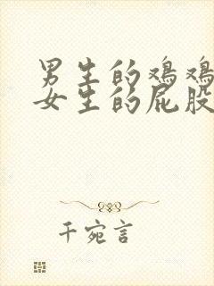 男生的鸡鸡插进女生的屁股里面